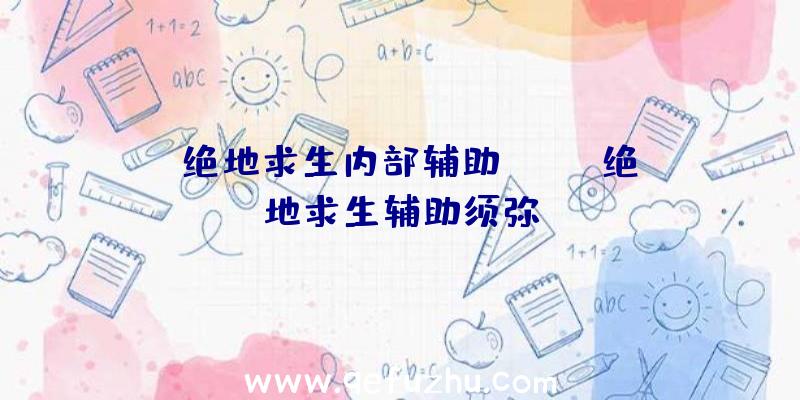 「绝地求生内部辅助agz」|绝地求生辅助须弥